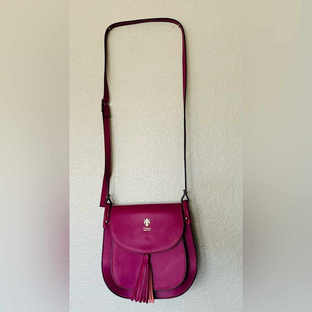 NWOT FLORENCE made in Italy crossbody bag.
Italian Leather